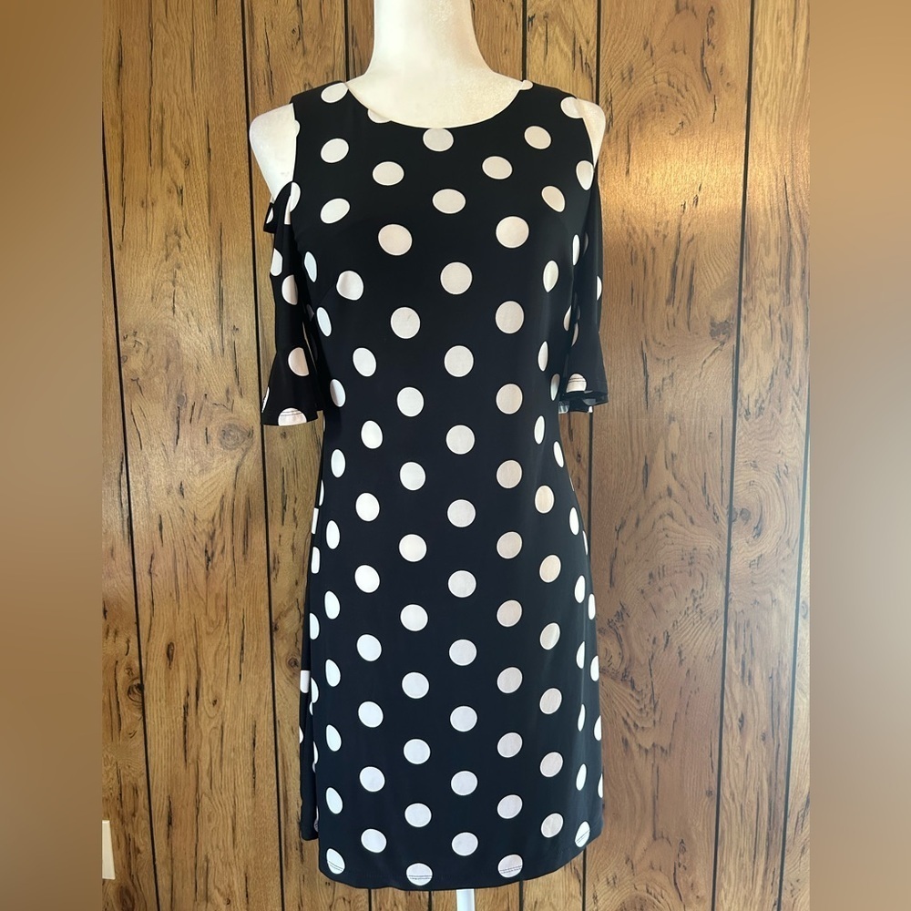 Tommy Hilfiger White Polka Dot Dress size 4 - Picture 3 of 16